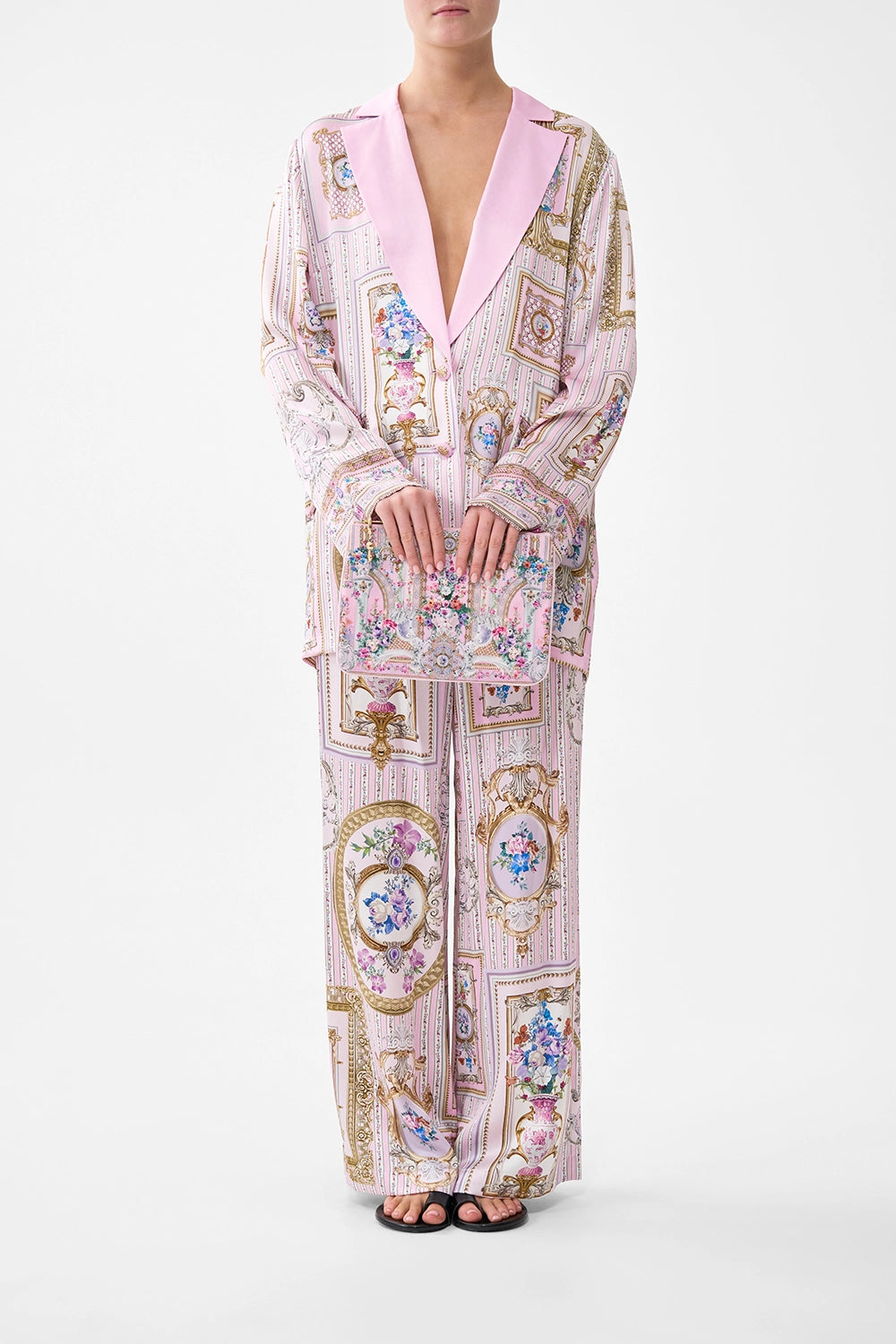 CAMILLA | PALATIAL PASTELS SMALL CANVAS CLUTCH