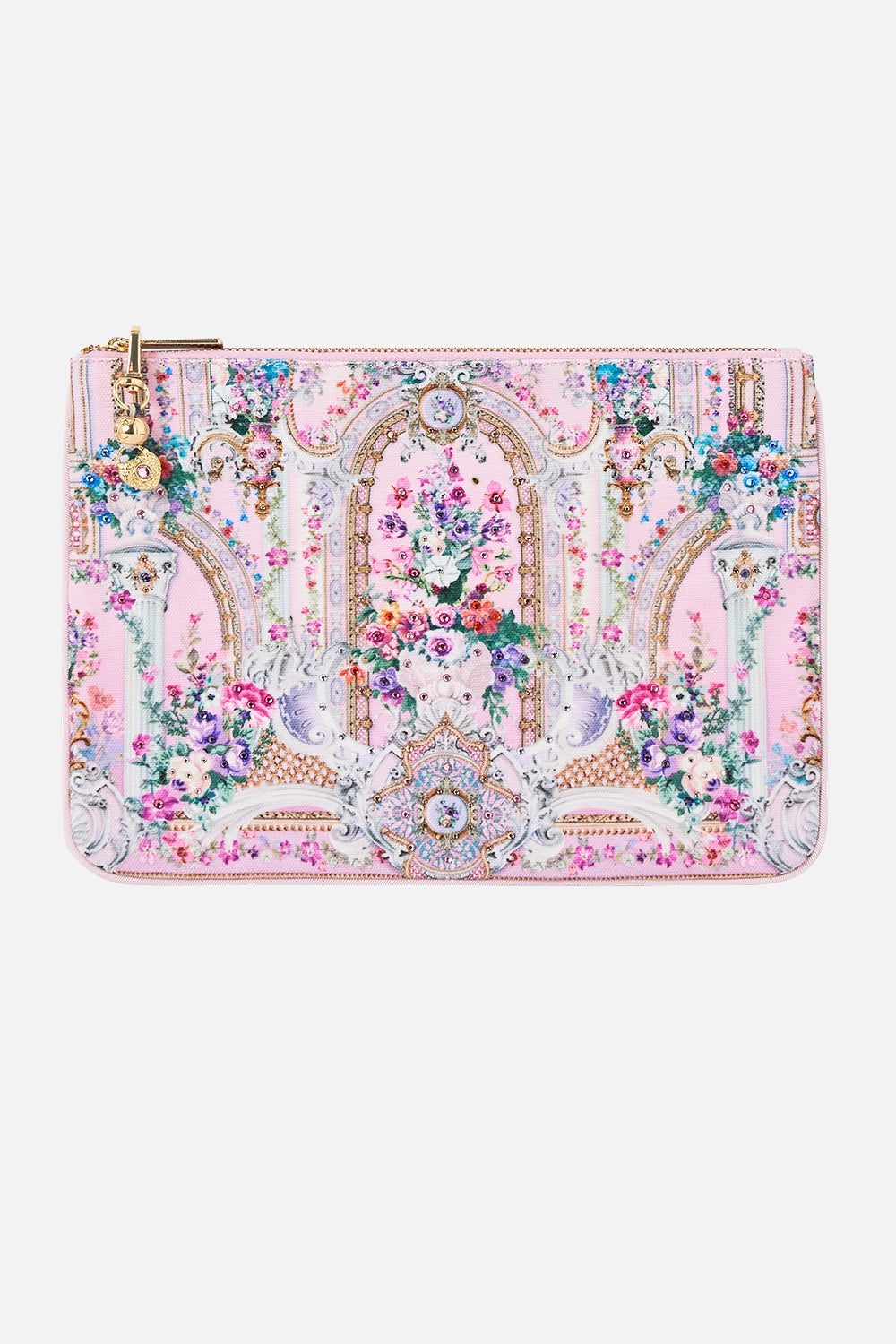 CAMILLA | PALATIAL PASTELS SMALL CANVAS CLUTCH