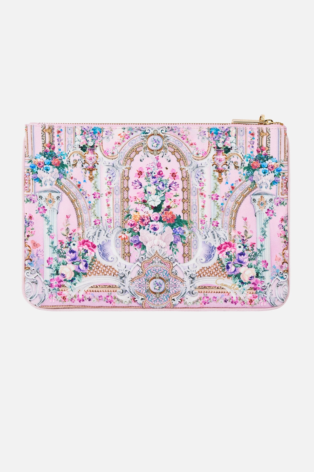 CAMILLA | PALATIAL PASTELS SMALL CANVAS CLUTCH