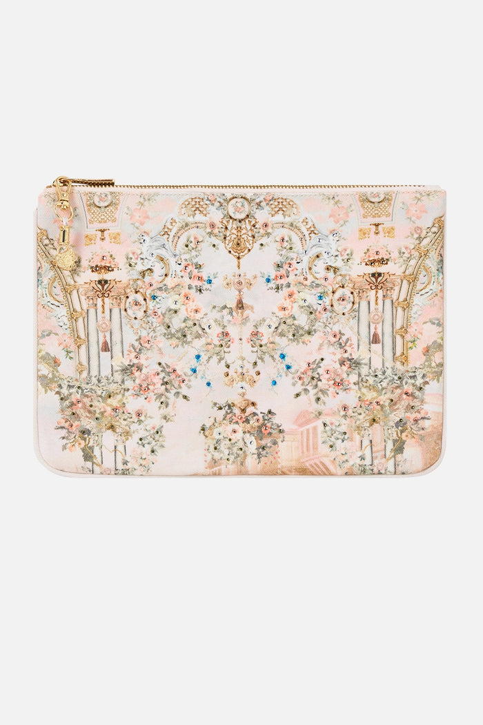 CAMILLA | TWILIGHT IN ISTANBUL SMALL CANVAS CLUTCH