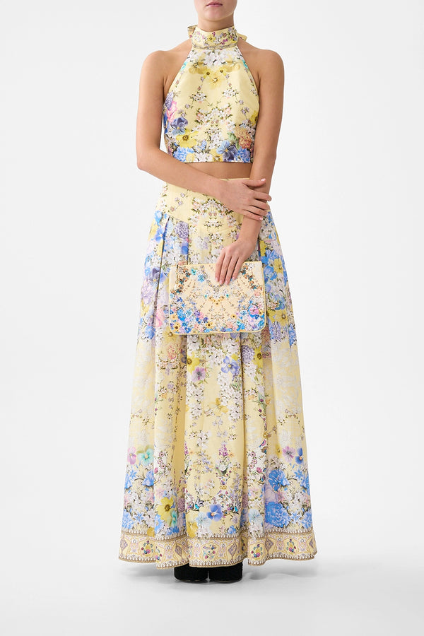 CAMILLA | DARLING BUDS SMALL CANVAS CLUTCH