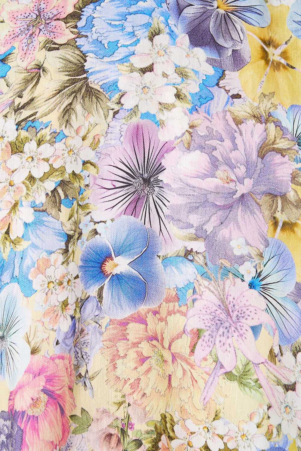 CAMILLA | DARLING BUDS TIE FRONT FRILL SLEEVE JUMPSUIT