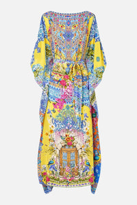 CAMILLA | SULTANAHMET SUMMER SCARF KAFTAN WITH TIE WAIST