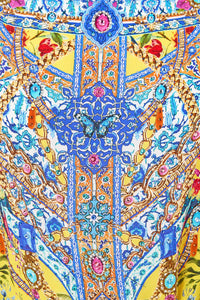 CAMILLA | SULTANAHMET SUMMER SCARF KAFTAN WITH TIE WAIST