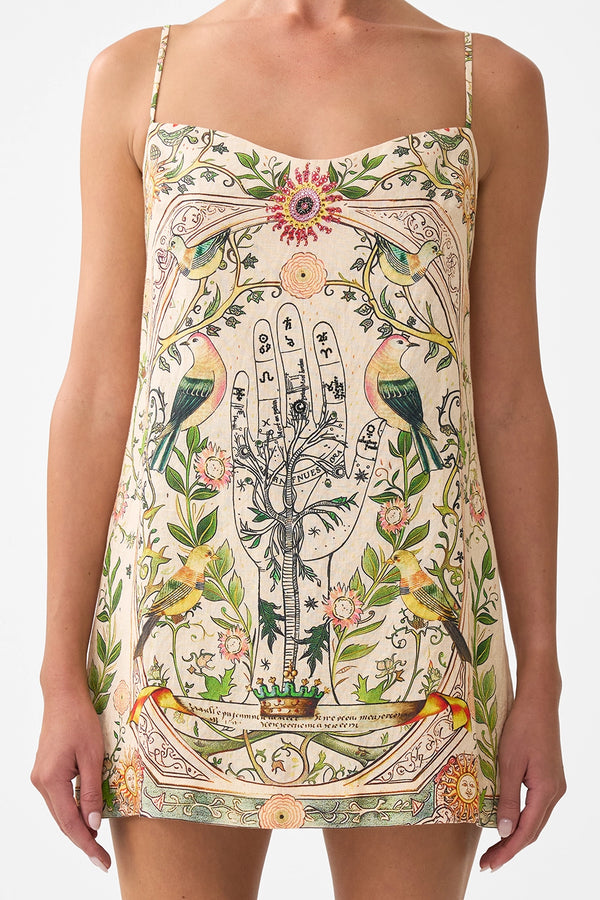 CAMILLA | HOUSE OF HOROSCOPES MINIMAL SHIFT DRESS