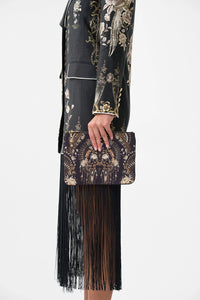 CAMILLA | FLAMENCO FOLKLORE SMALL CANVAS CLUTCH