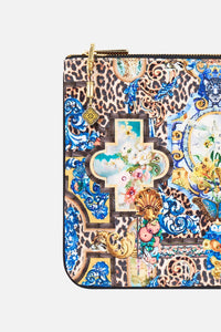 CAMILLA | SEVILLIAN STYLE SMALL CANVAS CLUTCH