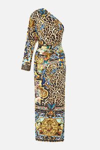 CAMILLA | SEVILLIAN STYLE ONE SHOULDER JERSEY DRESS