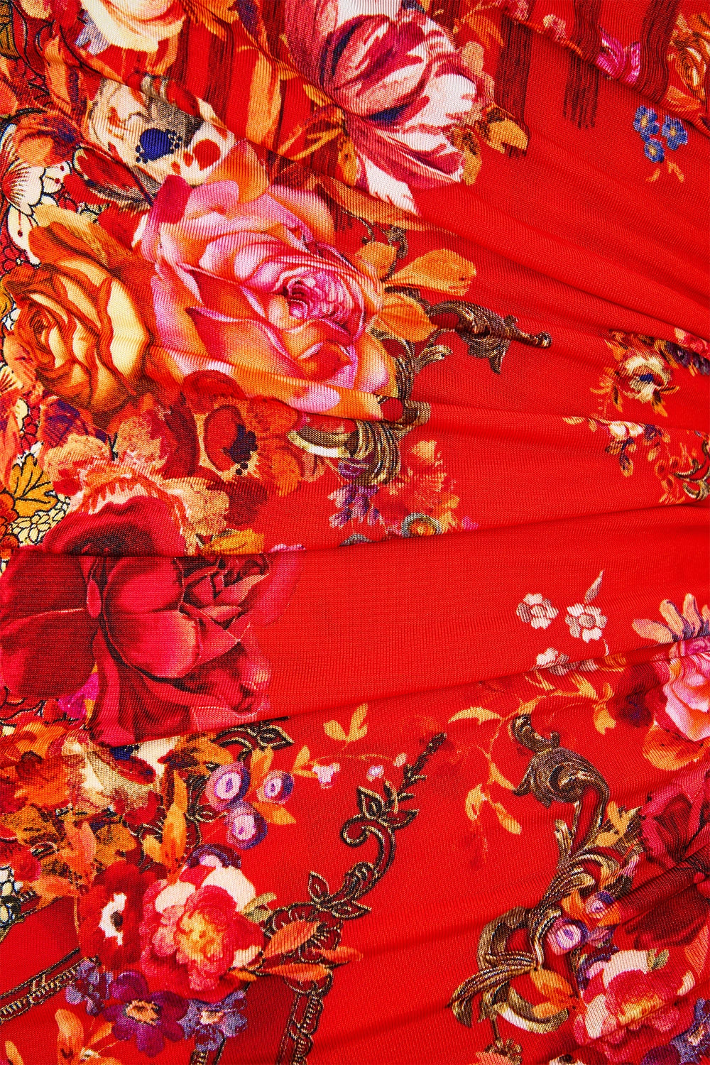 CAMILLA | OLÉ OLÉ GATHERED JERSEY ONE SHOULDER DRESS