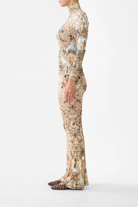 CAMILLA | ARANJUEZ ANIMALIA HIGH WAISTED FLARED TROUSER
