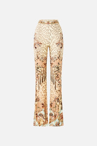 CAMILLA | ARANJUEZ ANIMALIA HIGH WAISTED FLARED TROUSER