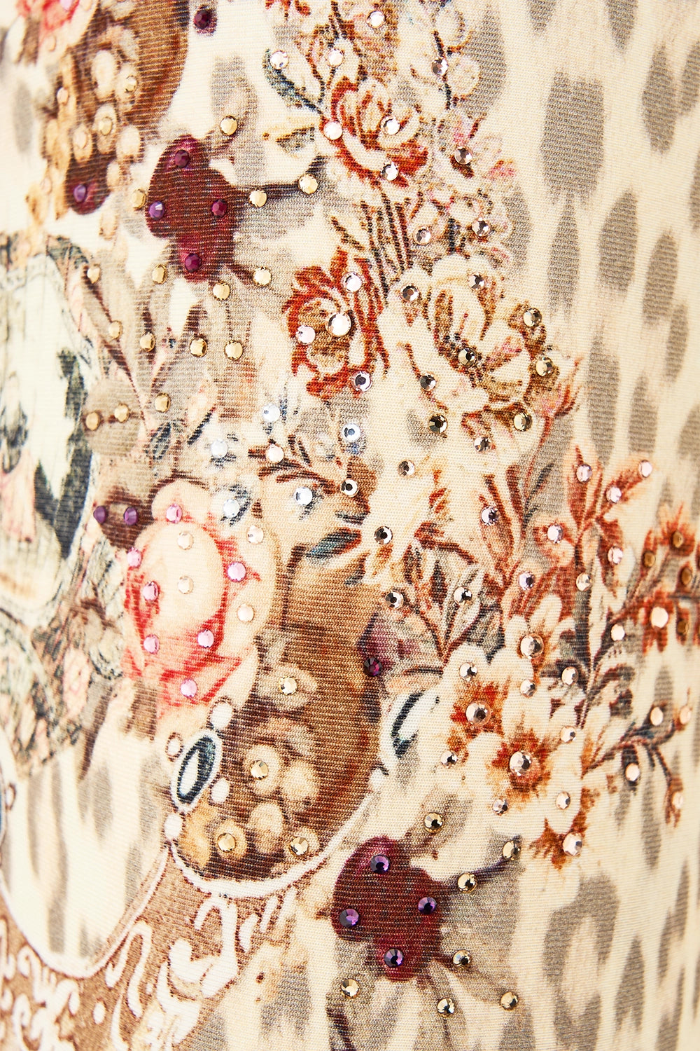 CAMILLA | ARANJUEZ ANIMALIA HIGH WAISTED FLARED TROUSER