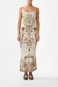 CAMILLA | ARANJUEZ ANIMALIA JERSEY STRAPPY DRESS