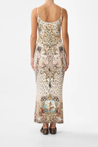 CAMILLA | ARANJUEZ ANIMALIA JERSEY STRAPPY DRESS