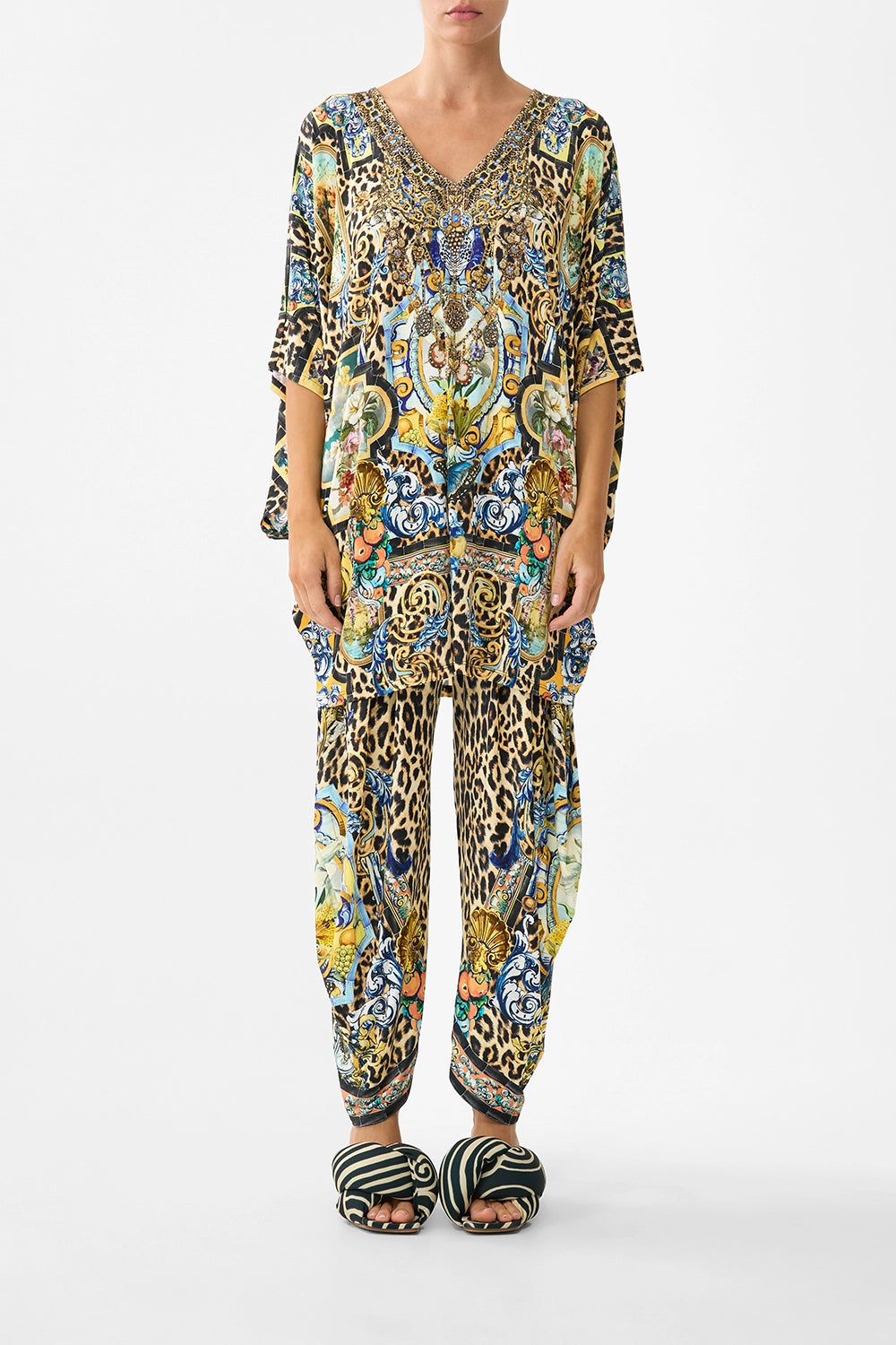 CAMILLA | SEVILLIAN STYLE BAT SLEEVE DRESS