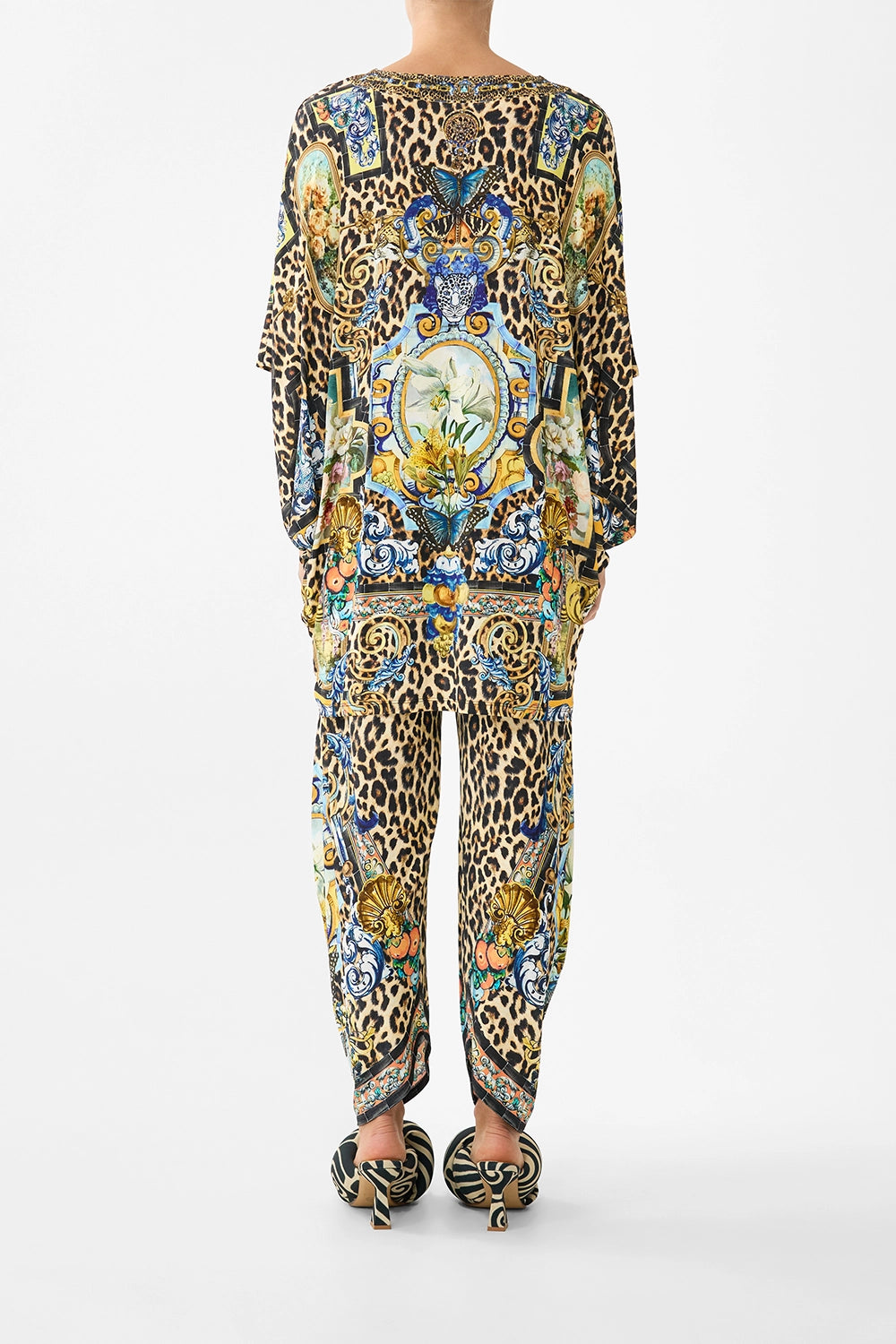 CAMILLA | SEVILLIAN STYLE BAT SLEEVE DRESS