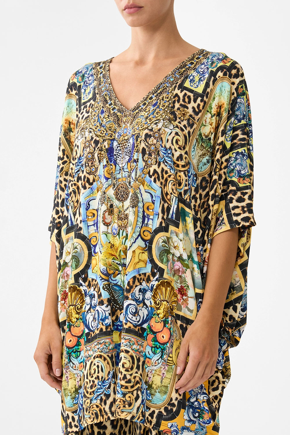 CAMILLA | SEVILLIAN STYLE BAT SLEEVE DRESS