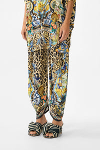 CAMILLA | SEVILLIAN STYLE SPLIT HEM JERSEY PANT