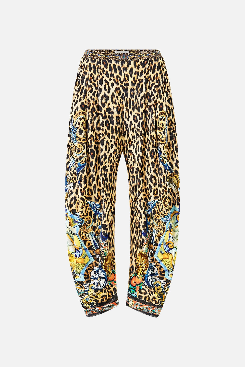 CAMILLA | SEVILLIAN STYLE SPLIT HEM JERSEY PANT