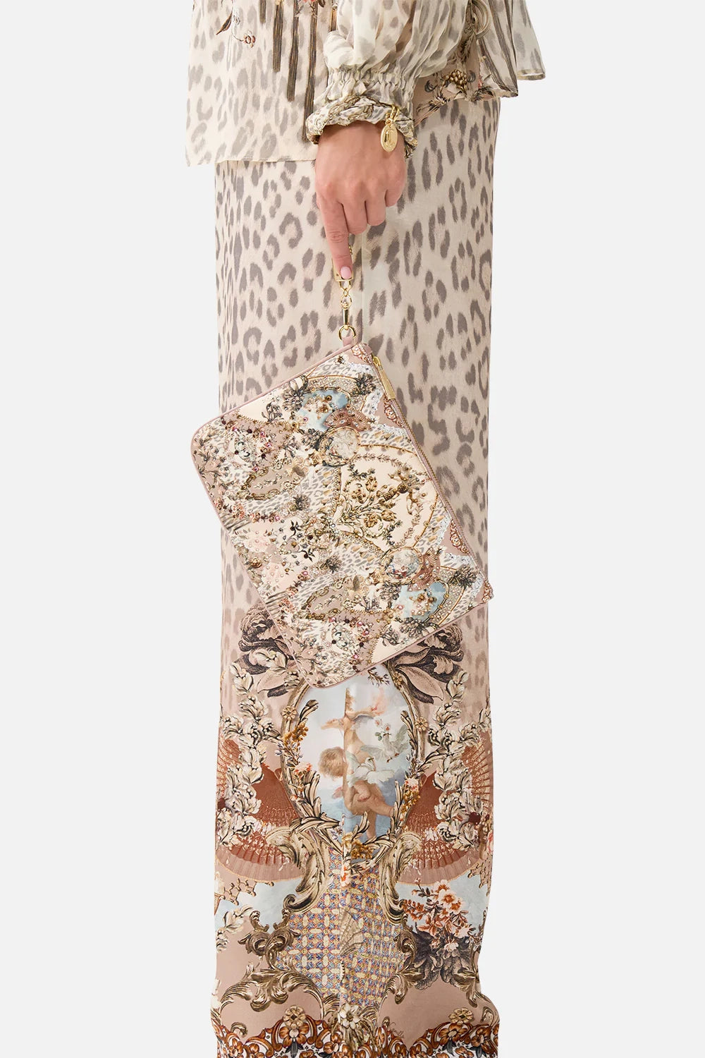 CAMILLA | ARANJUEZ ANIMALIA SCARF CLUTCH