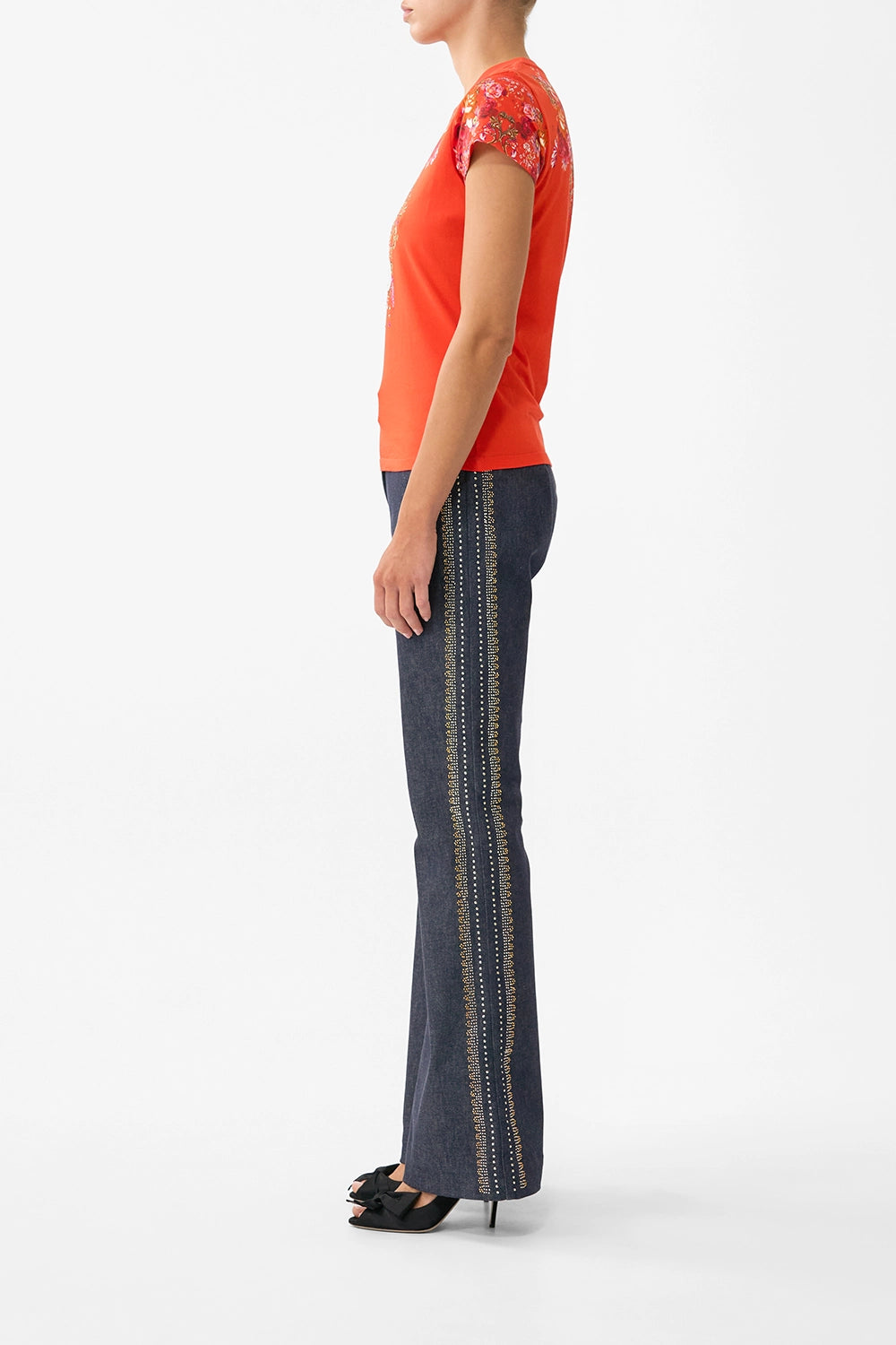CAMILLA | OLÉ OLÉ SLIM FIT ROUND NECK T-SHIRT