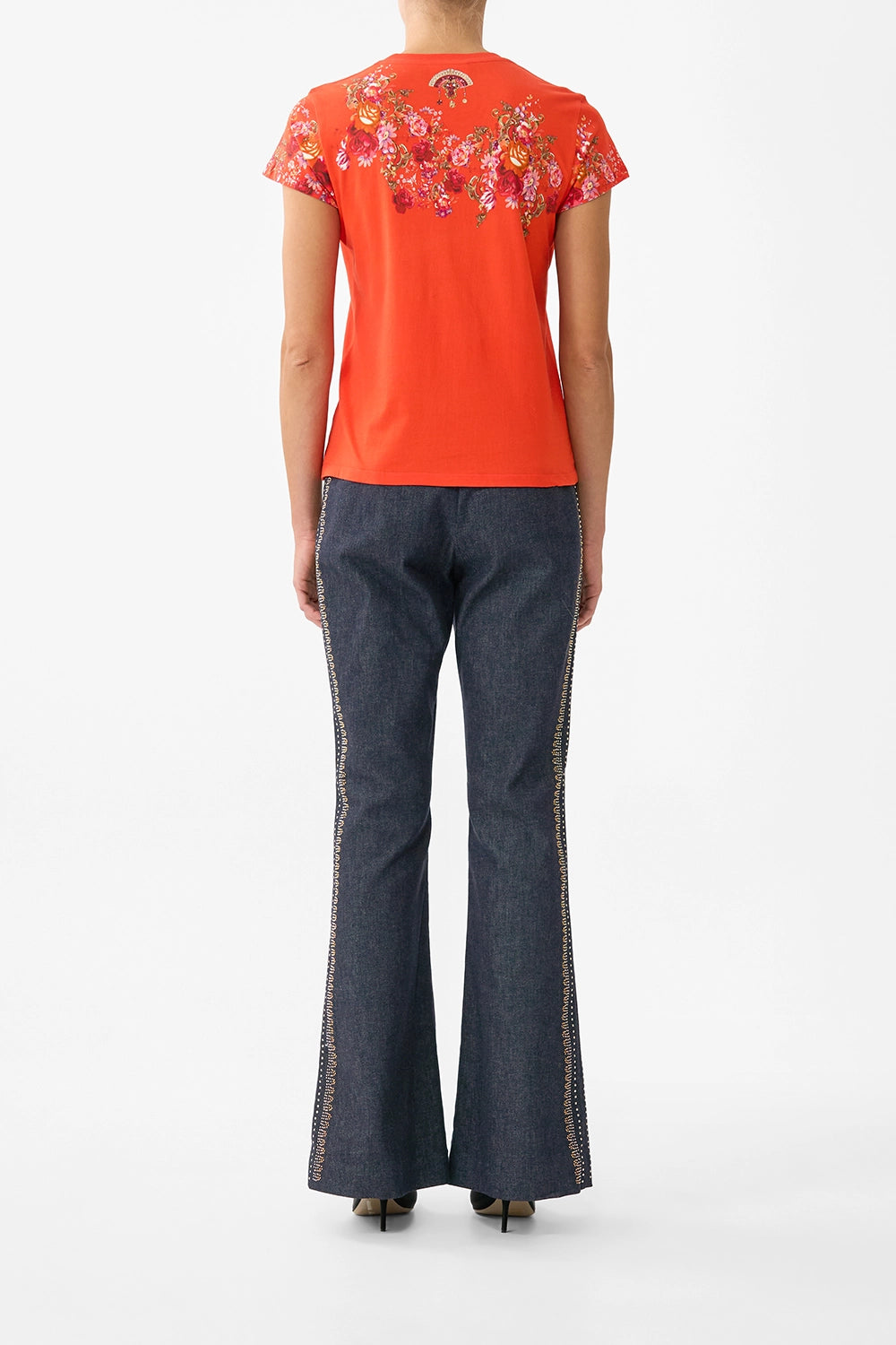 CAMILLA | OLÉ OLÉ SLIM FIT ROUND NECK T-SHIRT