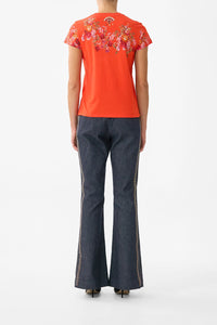 CAMILLA | OLÉ OLÉ SLIM FIT ROUND NECK T-SHIRT