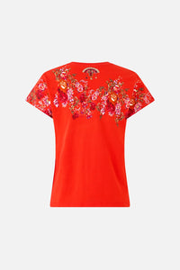 CAMILLA | OLÉ OLÉ SLIM FIT ROUND NECK T-SHIRT