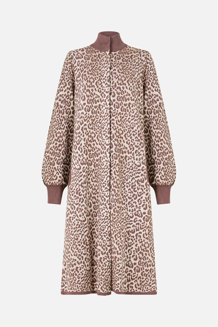 CAMILLA | ARANJUEZ ANIMALIA A-LINE KNIT COAT