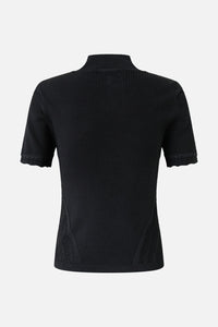 CAMILLA | FLAMENCO FOLKLORE MOCK NECK KNIT TOP