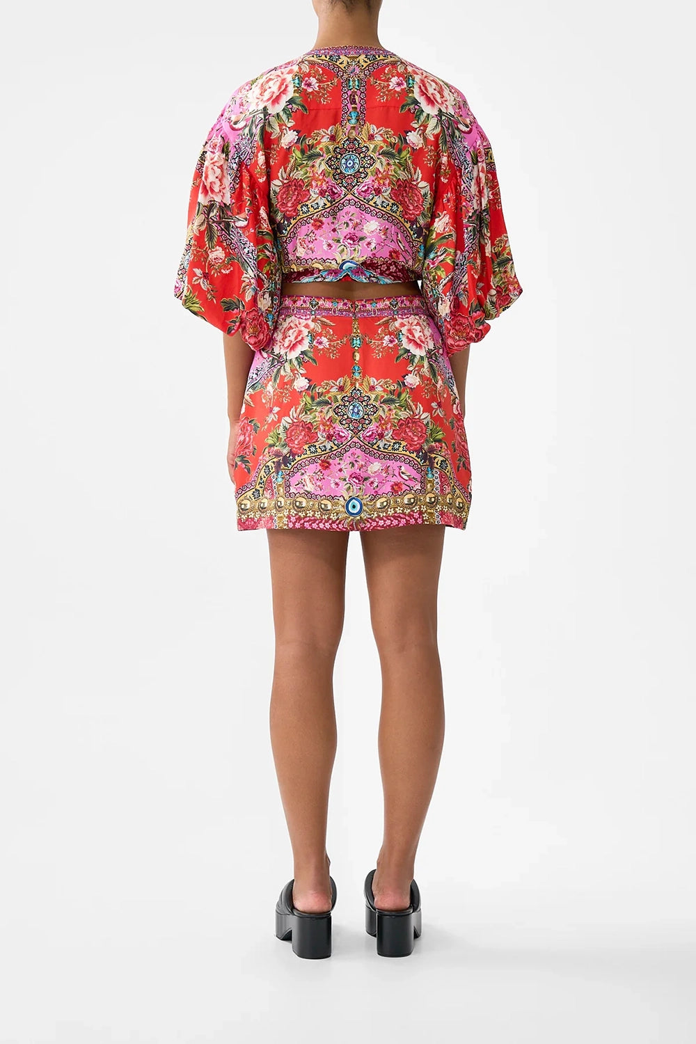 CAMILLA | HEIRLOOM EMPIRE MINI SKIRT