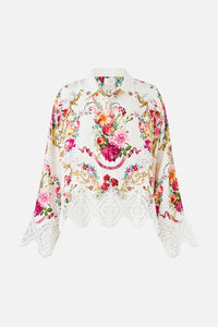 CAMILLA | TORERO LIBERTINE CROPPED RELAXED SHIRT