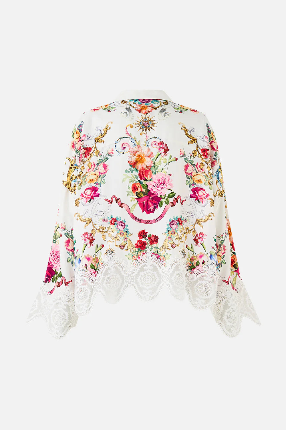 CAMILLA | TORERO LIBERTINE CROPPED RELAXED SHIRT
