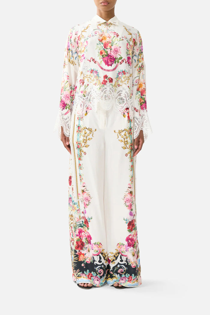 CAMILLA | TORERO LIBERTINE CROPPED RELAXED SHIRT