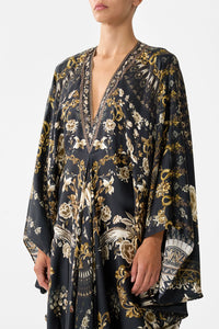 CAMILLA | FLAMENCO FOLKLORE T SHAPE LONG KAFTAN