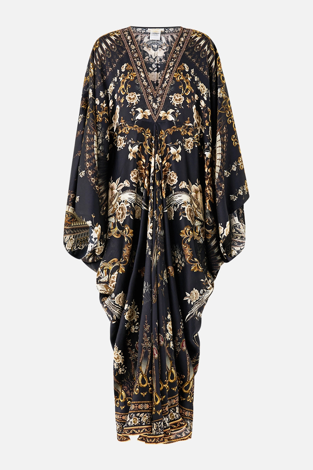 CAMILLA | FLAMENCO FOLKLORE T SHAPE LONG KAFTAN
