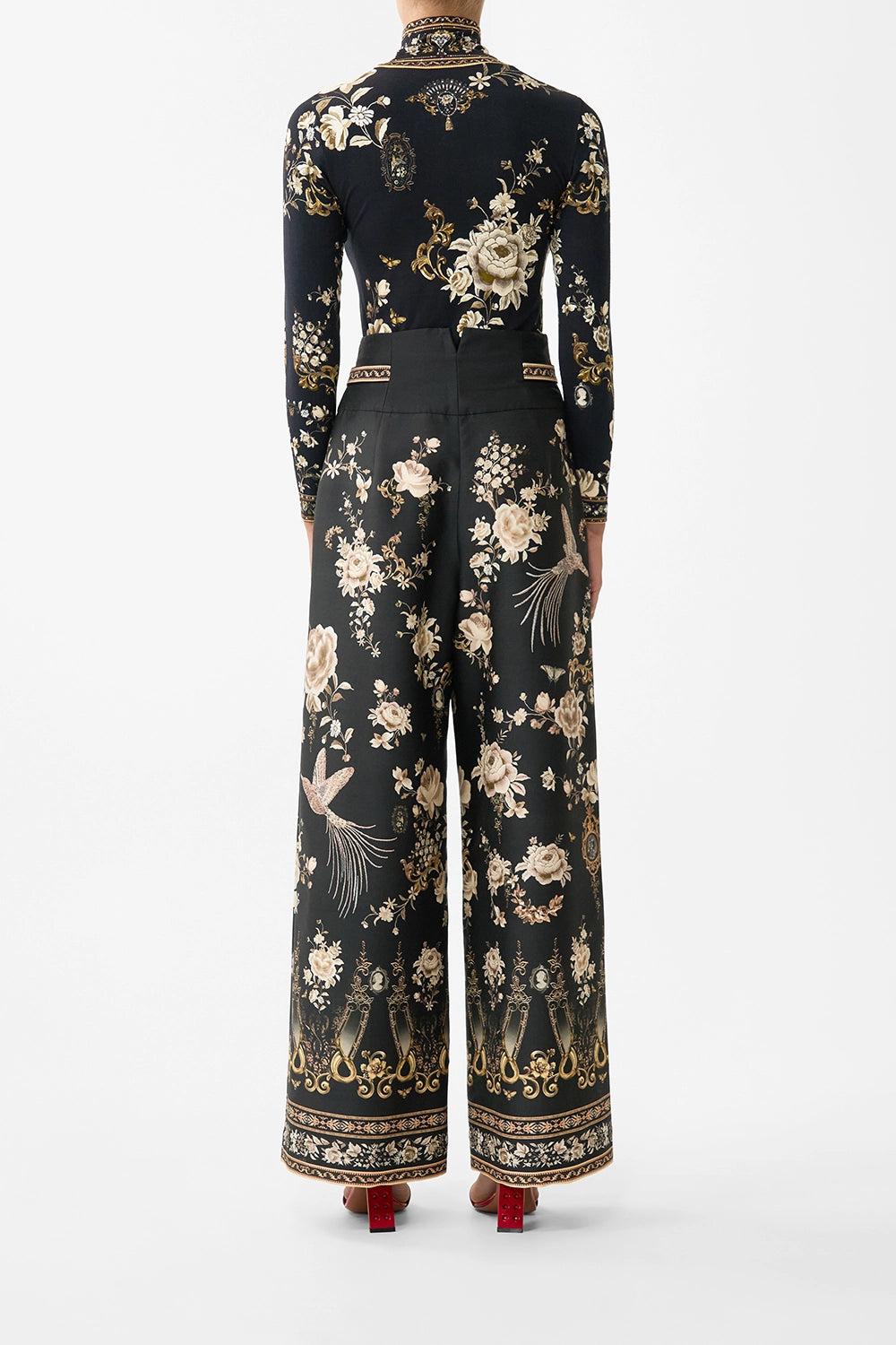 CAMILLA | FLAMENCO FOLKLORE JERSEY TURTLENECK