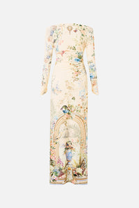 CAMILLA | MIDSUMMER MASTERPIECE OFF SHOULDER GATHERED JERSEY DRESS