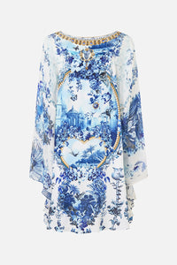 CAMILLA | THE PORCELAIN PARLOUR RAGLAN SLEEVE FLARED KAFTAN