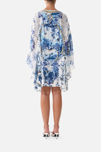 CAMILLA | THE PORCELAIN PARLOUR RAGLAN SLEEVE FLARED KAFTAN