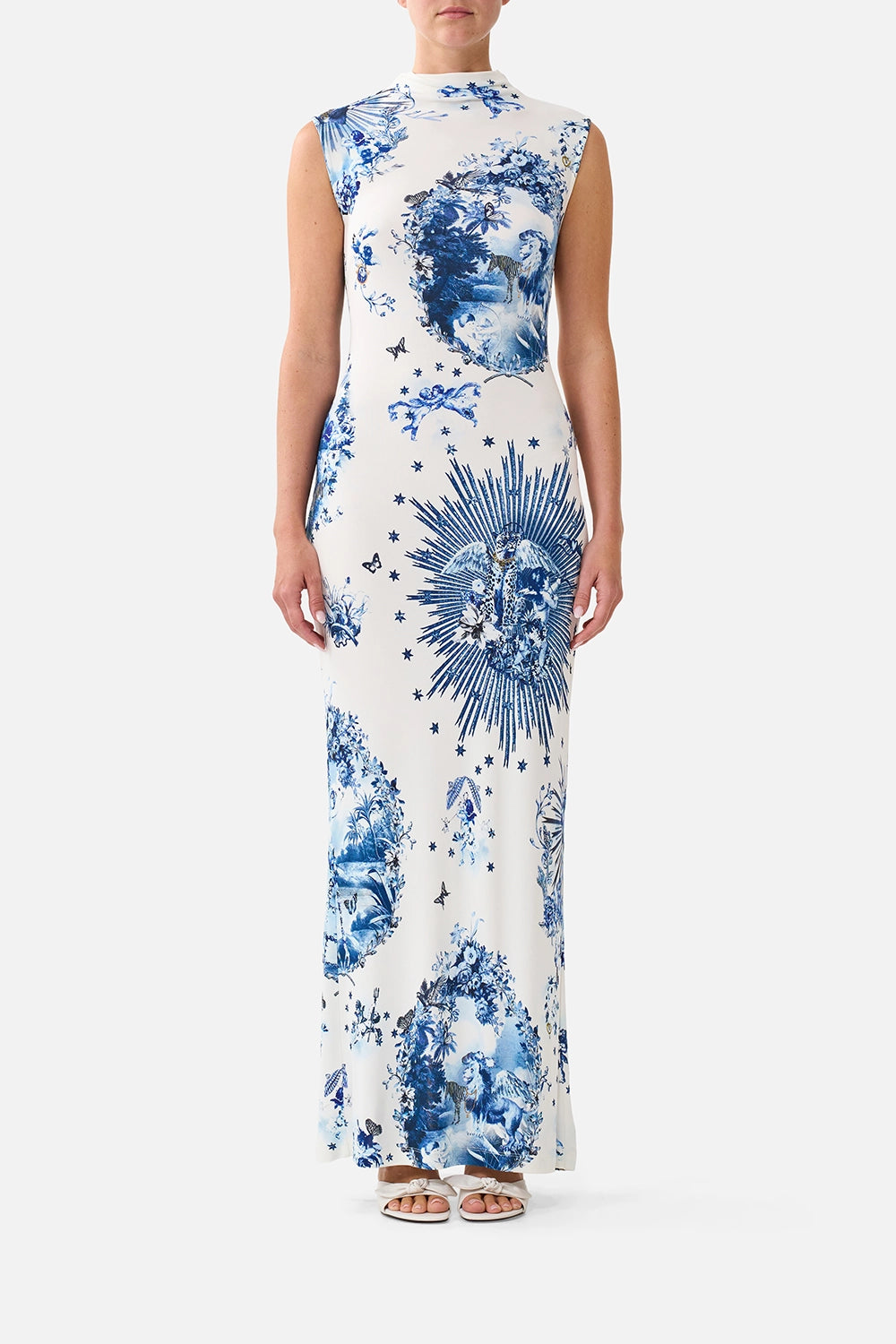 CAMILLA | THE PORCELAIN PARLOUR BACK DETAIL TANK DRESS