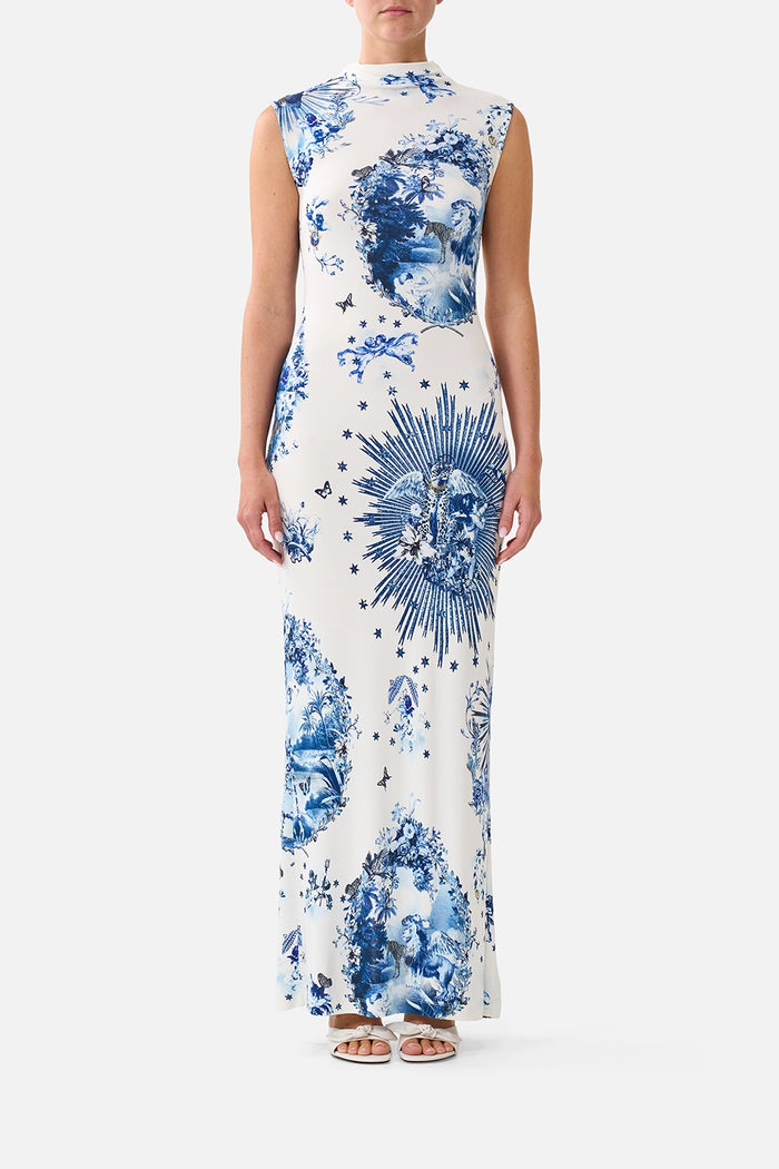 CAMILLA | THE PORCELAIN PARLOUR BACK DETAIL TANK DRESS