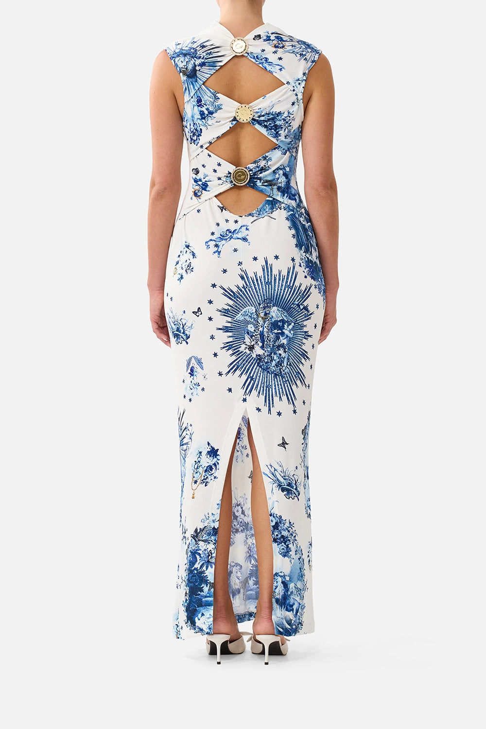 CAMILLA | THE PORCELAIN PARLOUR BACK DETAIL TANK DRESS