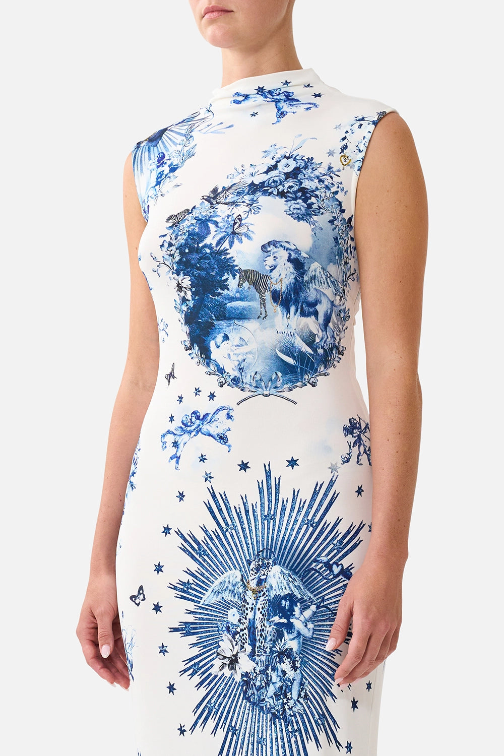 CAMILLA | THE PORCELAIN PARLOUR BACK DETAIL TANK DRESS