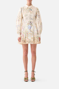 CAMILLA | MIDSUMMER MASTERPIECE SHORT BUTTON FRONT SHIRT DRESS