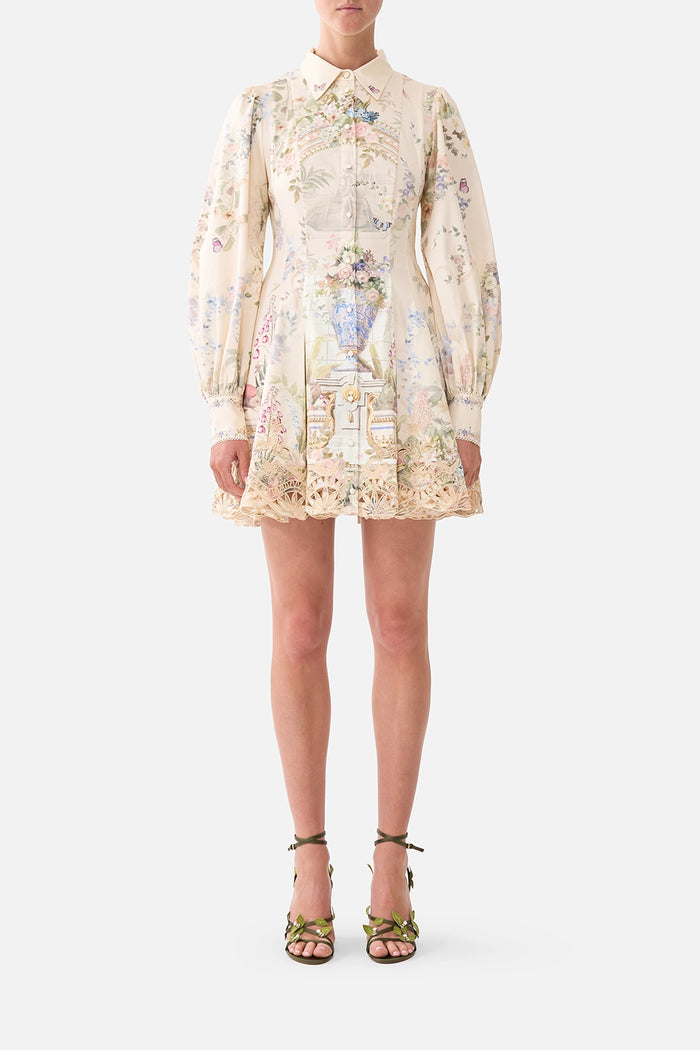 CAMILLA | MIDSUMMER MASTERPIECE SHORT BUTTON FRONT SHIRT DRESS