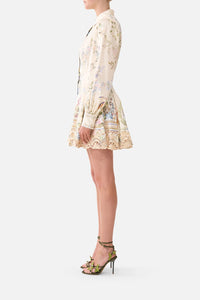CAMILLA | MIDSUMMER MASTERPIECE SHORT BUTTON FRONT SHIRT DRESS