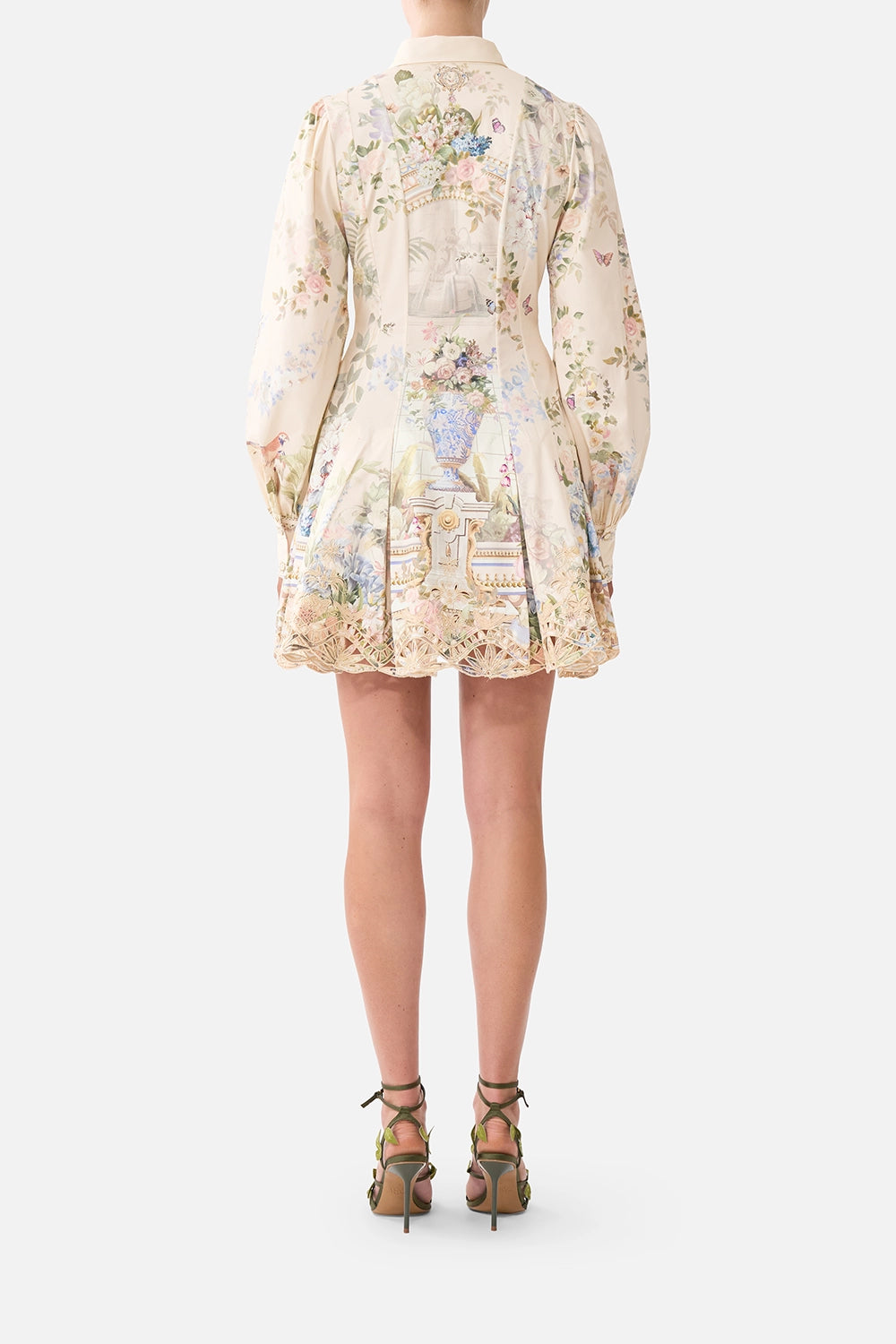 CAMILLA | MIDSUMMER MASTERPIECE SHORT BUTTON FRONT SHIRT DRESS