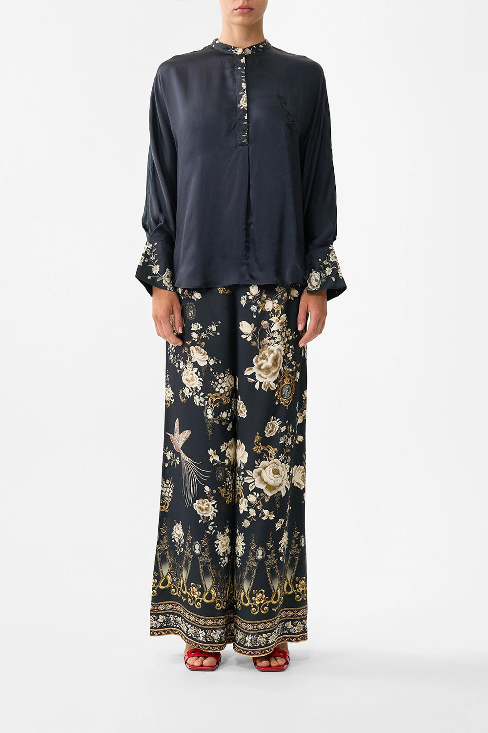 CAMILLA | FLAMENCO FOLKLORE STRAIGHT LEG RELAXED TROUSER