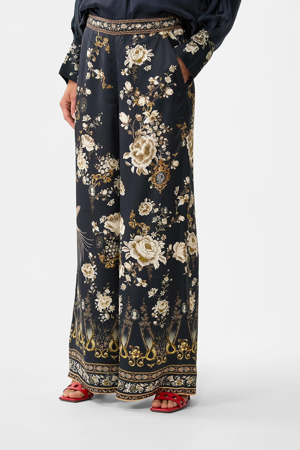 CAMILLA | FLAMENCO FOLKLORE STRAIGHT LEG RELAXED TROUSER